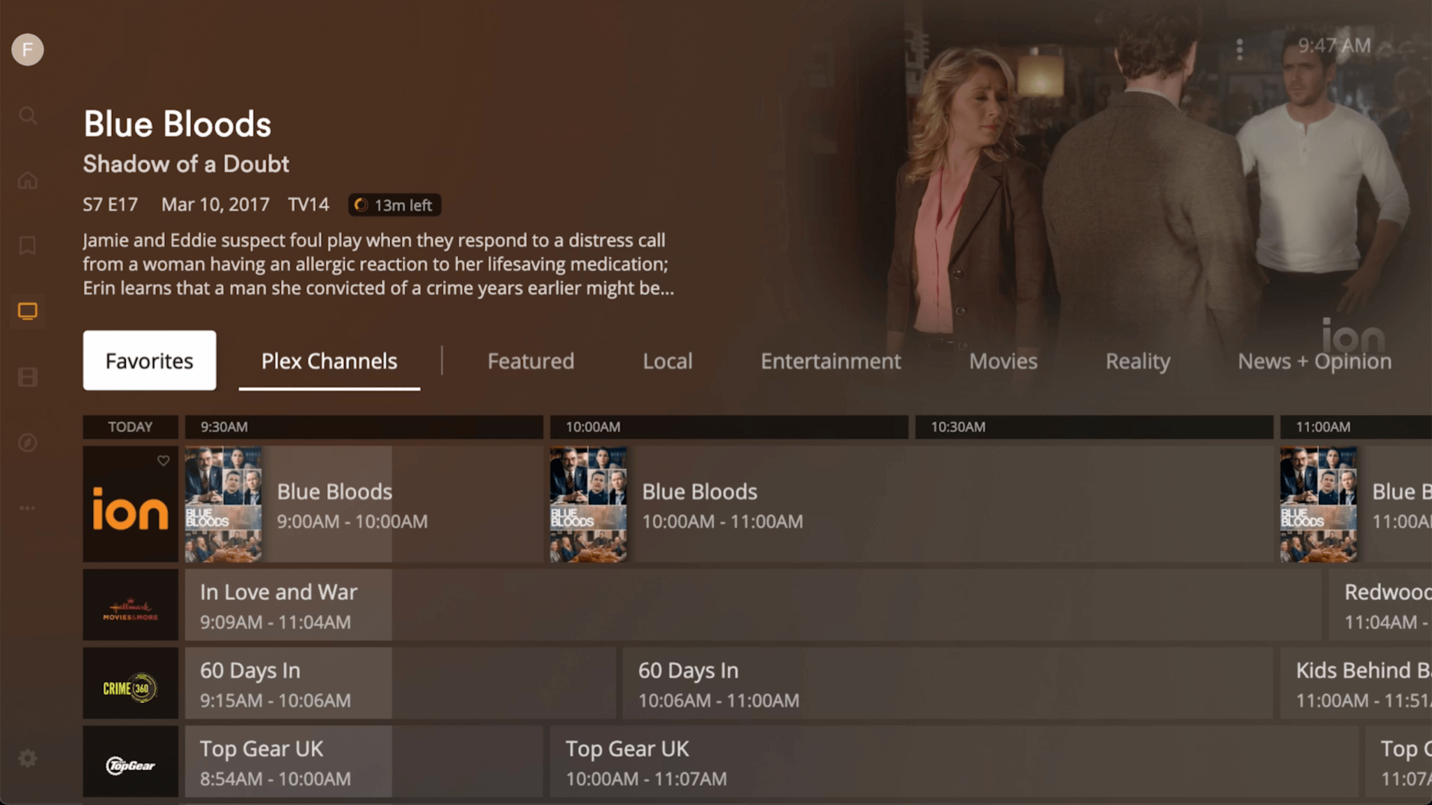 Plex Live TV